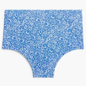 J. Crew Printed High-Waisted Bikini Bottom